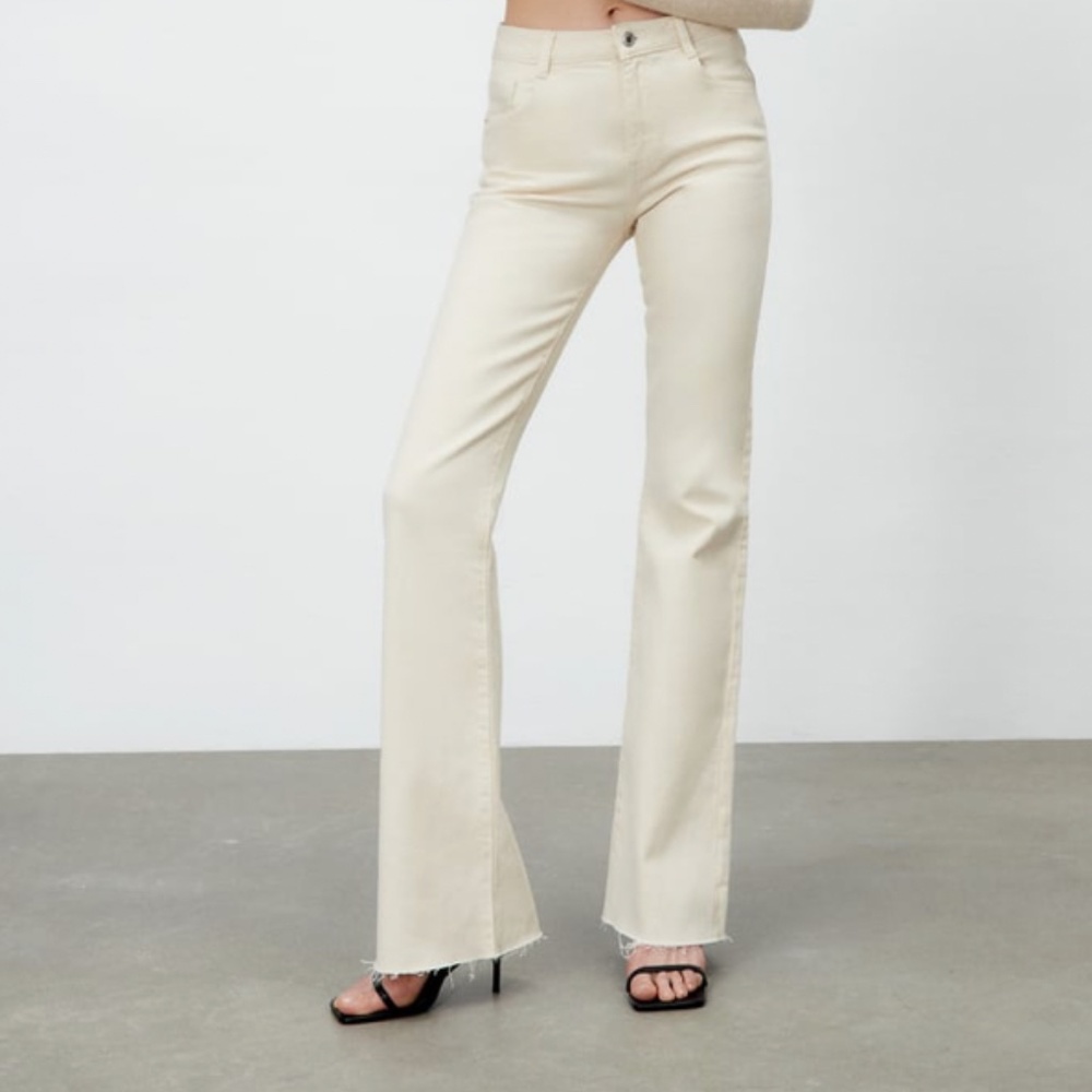 Cream Zara jeans